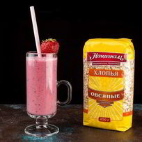 Рецепт Смузей с овсянкой, клюквой и клубникой