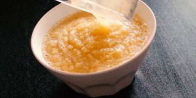 Рецепт смузей в тарелке