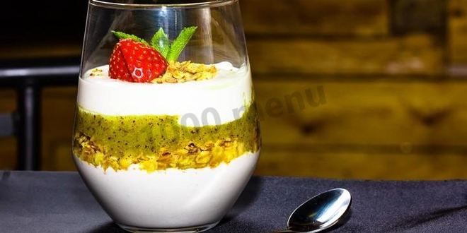 Рецепт творожного мусса с фруктовым смузи