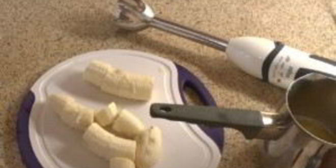 Рецепт бананового сока