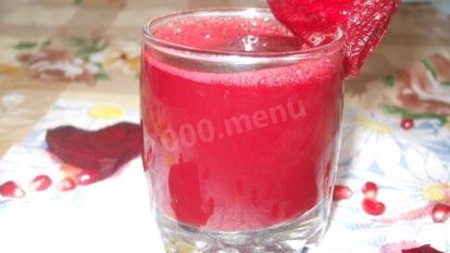 Рецепт Морковна свекольный сок