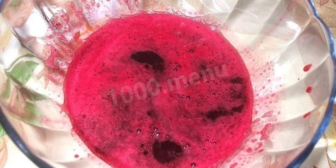 Рецепт морковна свекольный сок