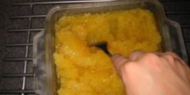 Рецепт мороженого сока granita