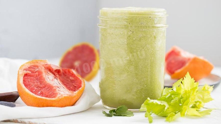 Рецепт сока грейпфрут и сельдерей