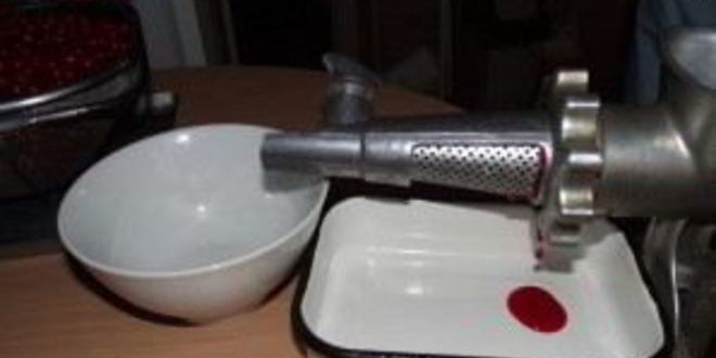 Рецепт сока из калины