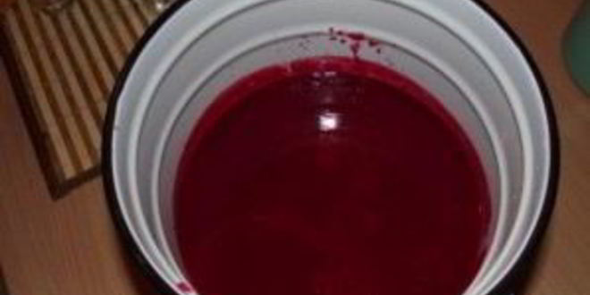 Рецепт сока из калины