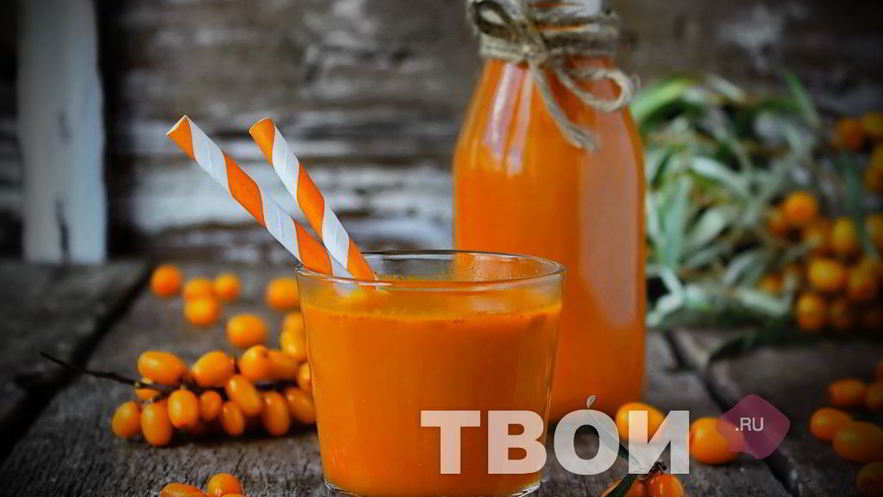 Рецепт сока из облепихи