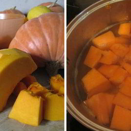 Рецепт Сока из тыквы и апельсинов