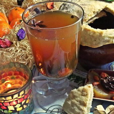 Рецепт Старинного запеченного напитка Варенуха