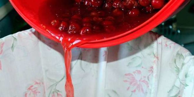 Рецепт вина из войлочной вишни