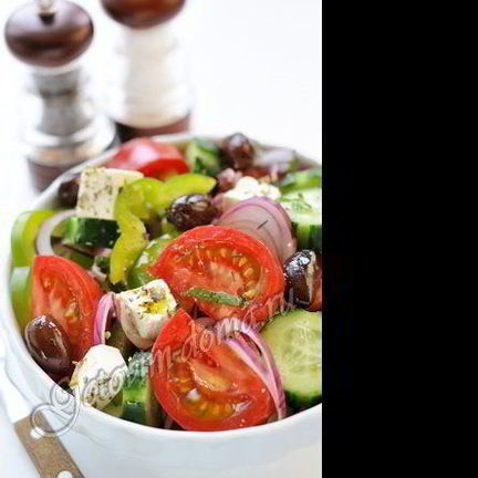 Рецепт Греческого овощной салат