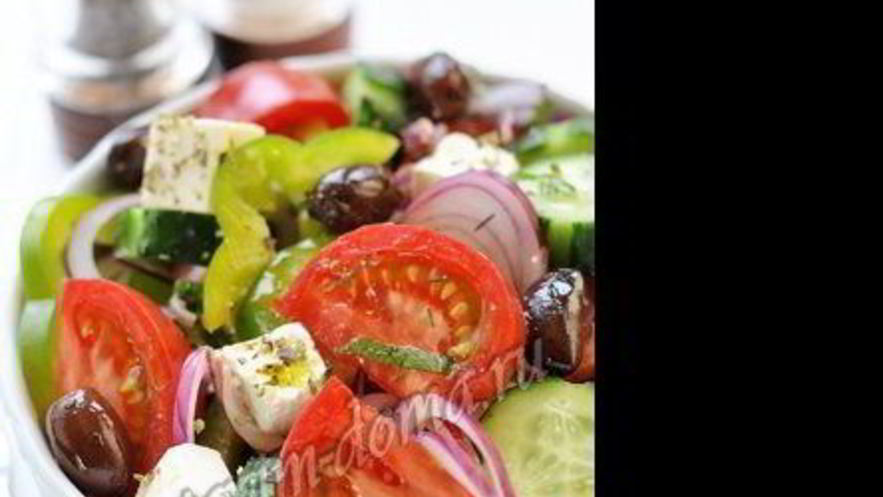 Рецепт греческого овощной салат