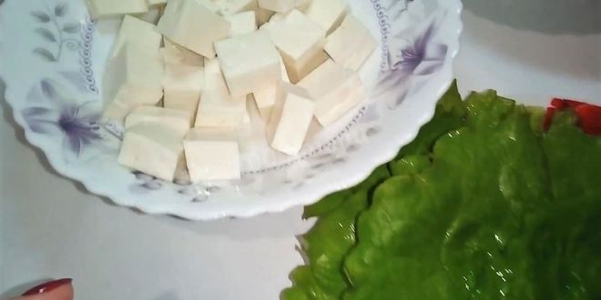 Рецепт греческого салата из овощей и сыра