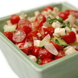Рецепт Греческого салата из помидоров черри