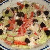 Рецепт Греческого салата классического с фетой