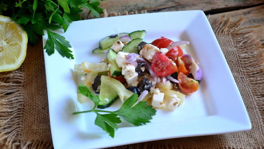 Рецепт греческого салата классического