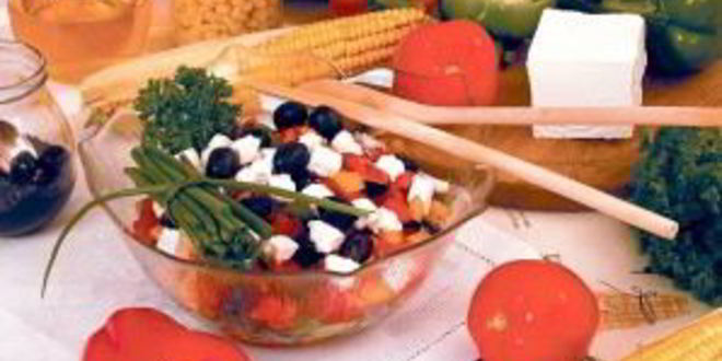 Рецепт салата греческого с брынзой