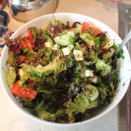 Рецепт Салата по-гречески