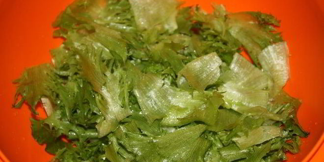 Рецепт салата с гречкой и копченой форелью