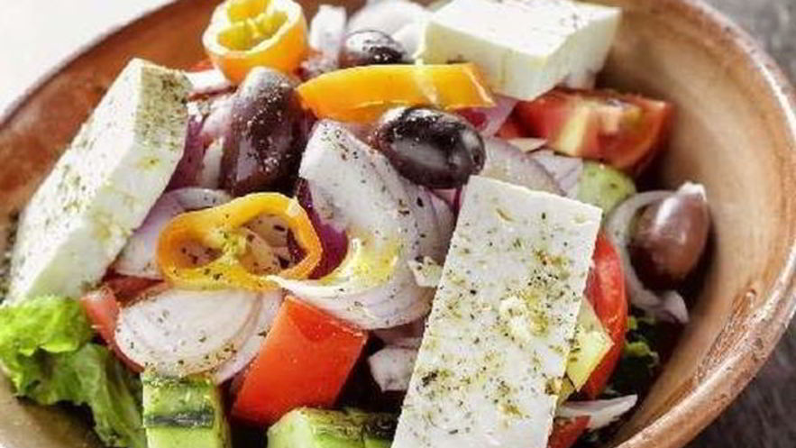 Рецепт сочного греческого салата