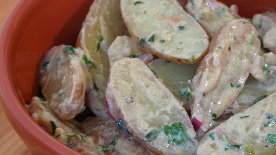 Рецепт французского картофельного салата