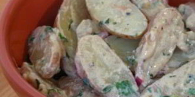 Рецепт французского картофельного салата