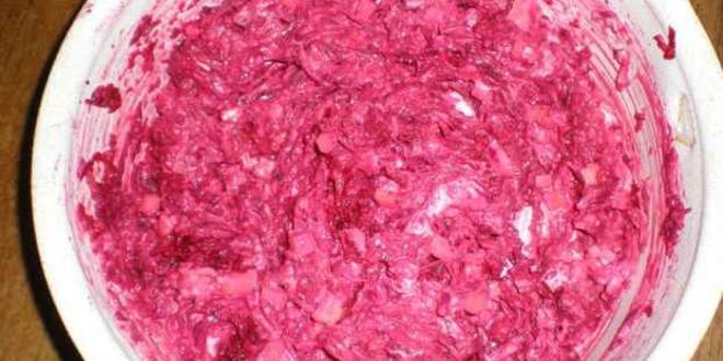 Рецепт картофеля в майонезе с ананасами и салатик свекла с сыром