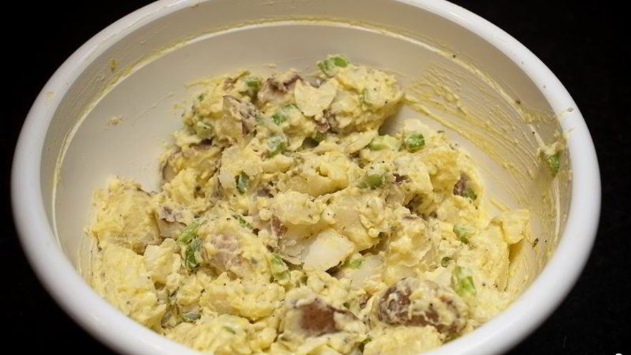 Рецепт картофельного салата американского