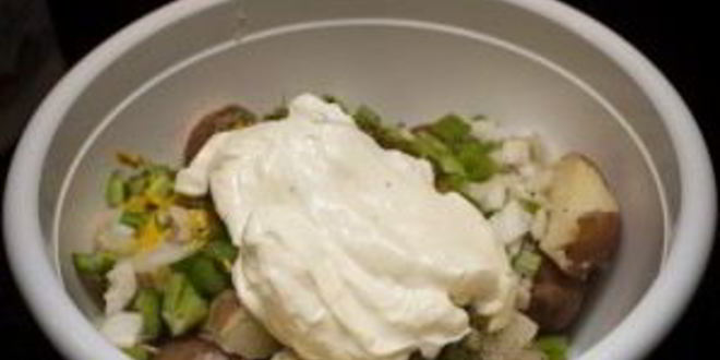 Рецепт картофельного салата американского