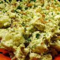 Рецепт Картофельного салата с беконом