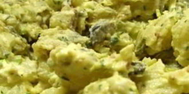 Рецепт картофельного салата с беконом