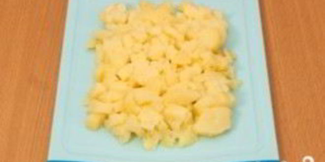 Рецепт картофельного салата с соленым огурцом