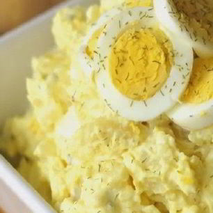 Рецепт Картофельного салата с заправкой