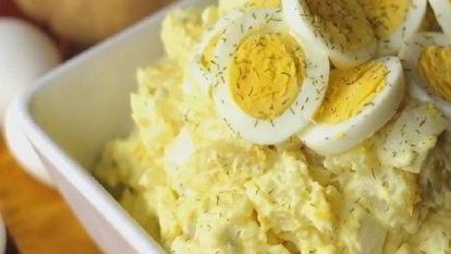 Рецепт Картофельного салата с заправкой