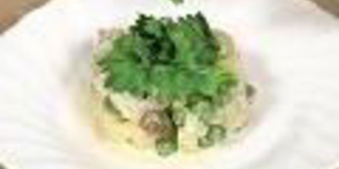 Рецепт картофельного салата зайчик