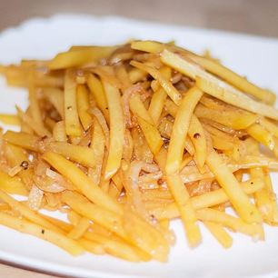 Рецепт Корейского картофельного салата Камди ча