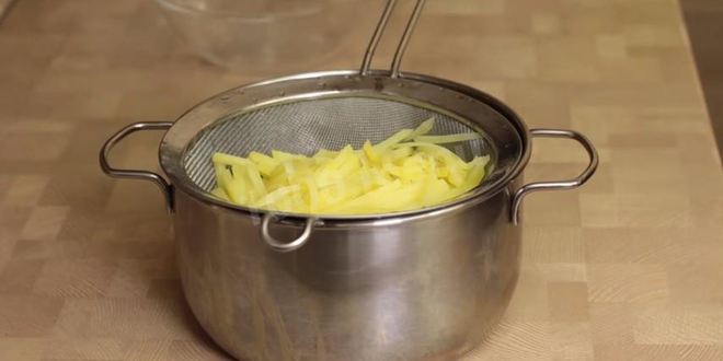 Рецепт корейского картофельного салата камди ча