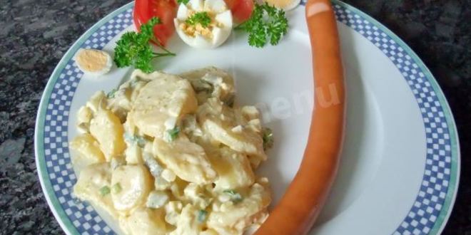 Рецепт немецкого картофельного салата