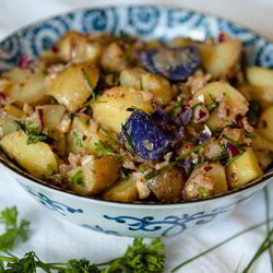 Рецепт Постного картофельного салата