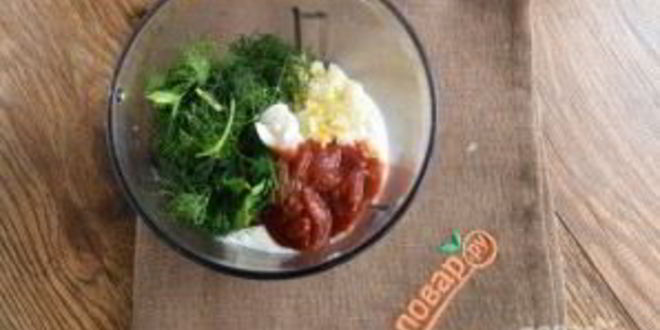 Рецепт пряного картофельного салата с укропом