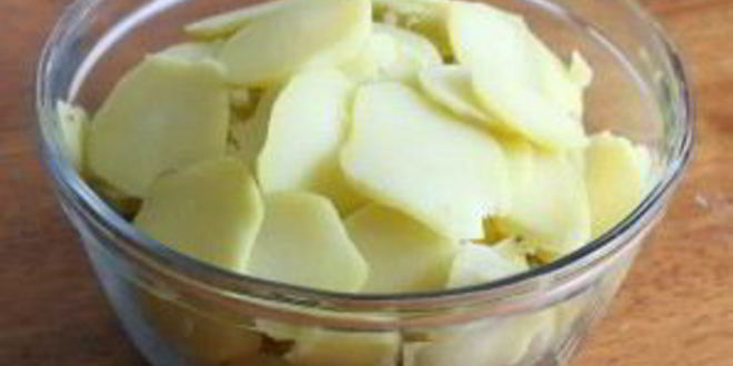 Рецепт салата из картофеля и лука