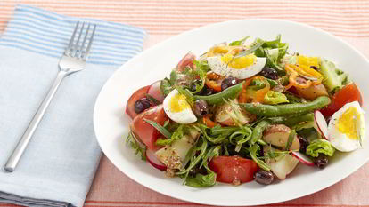 Рецепт Салата из картофеля и яиц