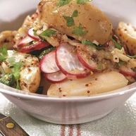 Рецепт Салата из молодого картофеля