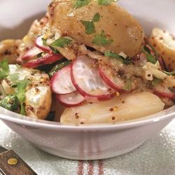 Рецепт Салата из молодого картофеля