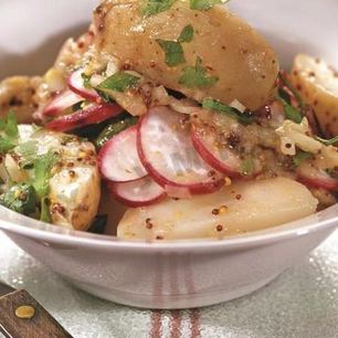 Рецепт Салата из молодого картофеля