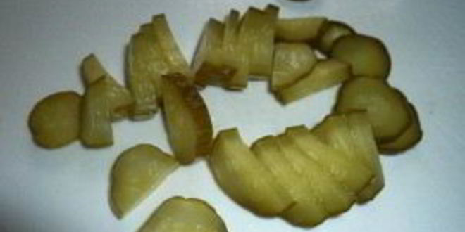 Рецепт салата картофельного с огурцами