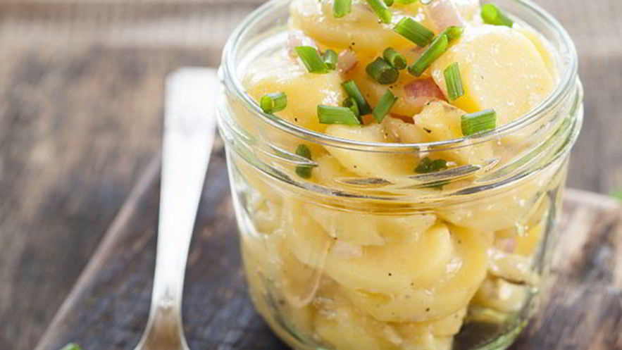 Рецепт салата картофельного