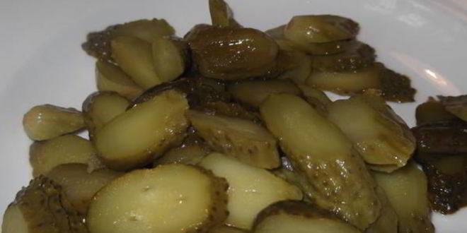 Рецепт салата с картофелем и грибами