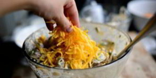 Рецепт салата с запеченным картофелем