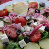 Рецепт Средиземноморского картофельного салата